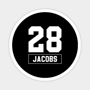 Josh Jacobs Raiders Magnet